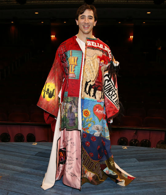 Jess LeProtto stands tall in his Gypsy Robe. Photo by Walter McBride.