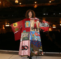 Afra Hines wearing the Robe