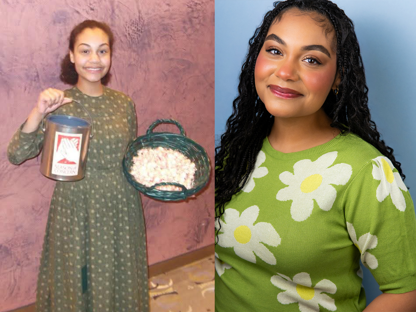 Long before reaching out to Season of Concern as an adult, Equity member Ariana Burks recalled holding the donation bucket starting back in 2012 