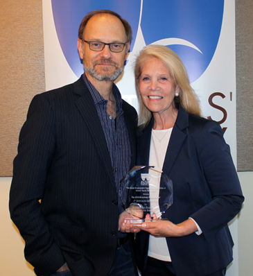 Director David Hyde Pierce and producer Daryl Roth