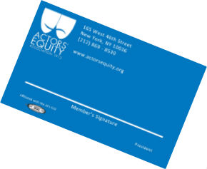 Blue Equity Membership Card